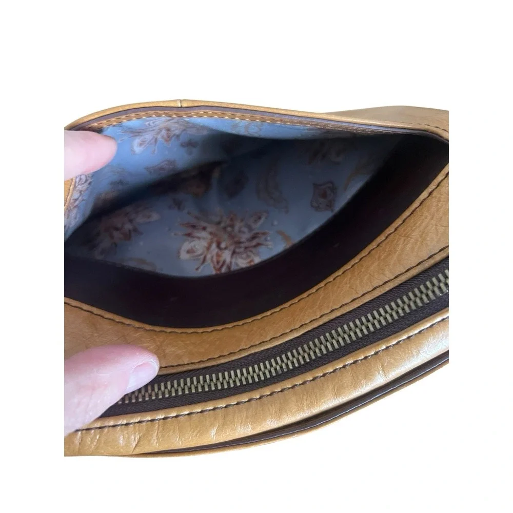 HOBO THE‎ ORIGINAL International Crossbody Aviva Leather Handbag Purse Bag